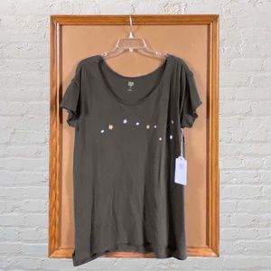 True Craft Gray Tee Size Large